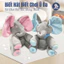 Đồ Chơi Voi Ú Òa GutyKids Đồ Chơi Thú Bông Phát Nhạc Vẫy Tai Đễ Thương Cho Bé, Biết Hát, Dùng Pin AA