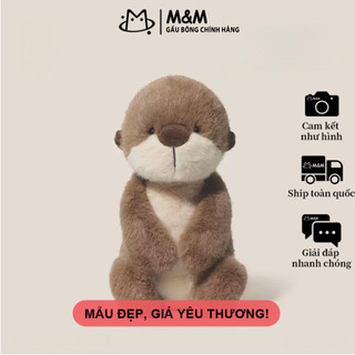 Thú nhồi bông rái cá ngốc nghếch dễ thương