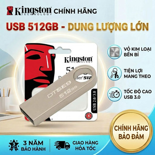 Kingston SE9 tốc độ cao USB 512GB / 256GB / 128GB 64GB 32GB 16GB bộ nhớ mới Ổ đĩa flash USB 3.0