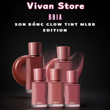 Son Tint BBIA Glow Tint MLBB Edition 3,2g – Son Lì Bóng Mịn, Căng Mọng Tự Nhiên - Vivan Store