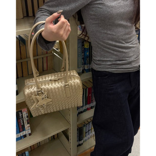 Túi Ecoday Woven Bauletto Bag Kèm Charm (fullbox)
