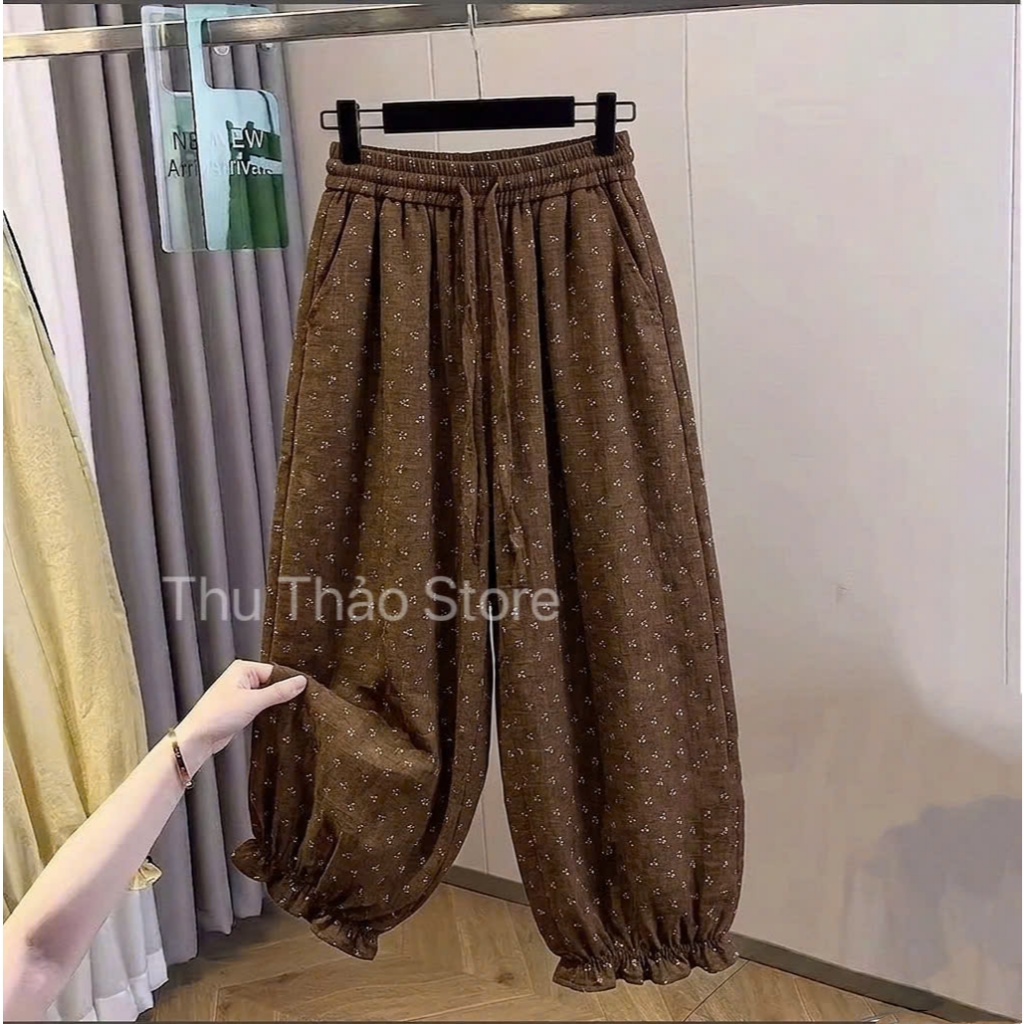[DEAL MỞ BÁN] Quần Bom Thụng Nữ Ông Rộng Cạp Chun