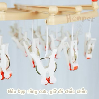 Móc dàn gấp gọn Honper siêu tiện dụng