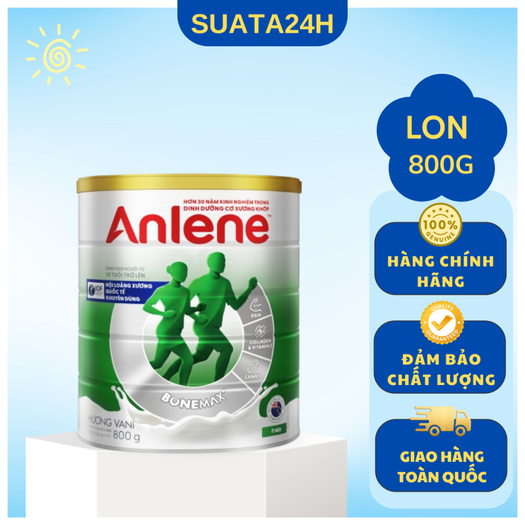 Sữa bột Anlene/ Anlene Gold Hộp 440g-800g-1.2kg | Shopee Việt Nam