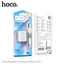 Bộ Sạc HOCO C134 12W Kèm Cáp Type-C 1m – Củ Sạc USB 2.4A Nhỏ Gọn Dùng Cho Điện Thoại Android