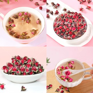 Nụ hoa hồng Tây Tạng 500g, hoa hồng sấy khô nguyên nụ, dùng pha trà, decor, trang trí