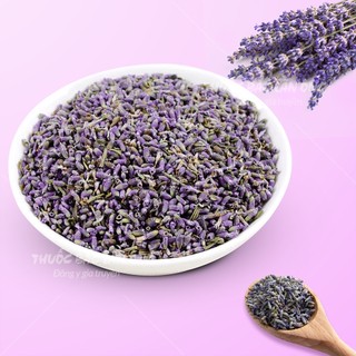 Trà hoa oải hương sấy 100g ( Nụ hoa oải hương, hoa lavender khô trang trí decor , túi thơm phòng)