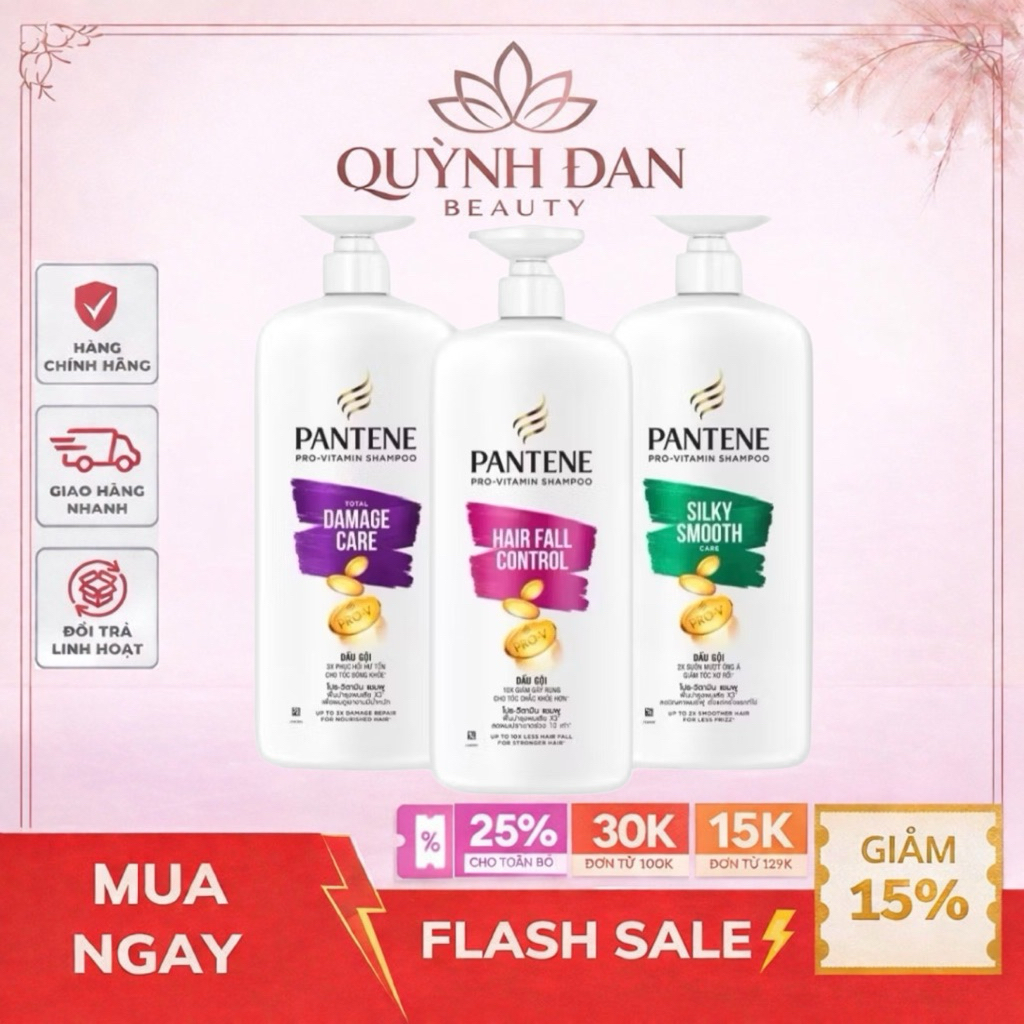 Dầu Gội PANTENE Ngăn Rụng Tóc chai 1200ml