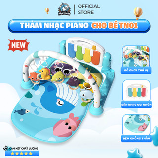 Thảm Nhạc Cho Bé Sơ Sinh, Thảm Đàn Piano Cho Bé Kèm Đồ Chơi Hình Thú Ngộ Nghĩnh, Mẫu Mới Nhất 2026