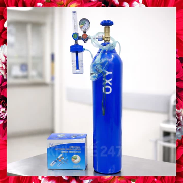 Bộ Bình Oxy Thở 8 Lít Dành Cho Hộ Gia Đình, Bệnh Viện, Phòng Khám