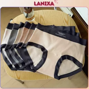 Quần lót nữ cotton cao cấp dày dặn thoáng mát đáy 2 lớp lưới thoáng khí kháng khuẩn LANXA L5646 -CB