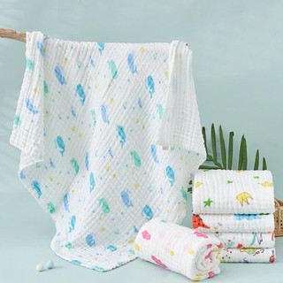 Khăn tắm nhăn 6 lớp xuất Nhật JUBON cao cấp (khăn tắm siêu mềm mại cho bé)