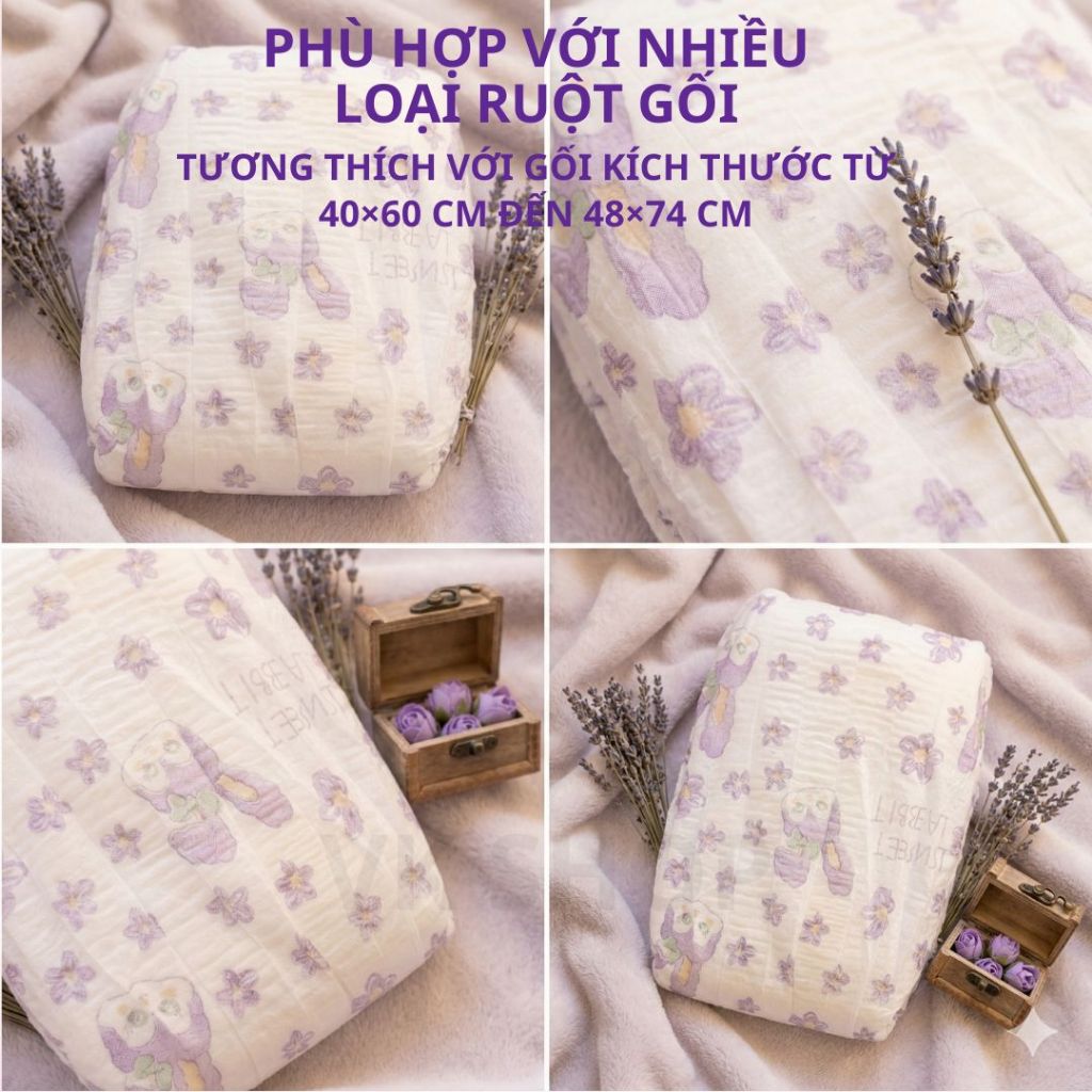 Vỏ Gối Dùng 1 Lần Tiện Lợi – Bộ Ga Gói Du Lịch, Khách Sạn, Spa, Sạch Sẽ, Không Giặt, An Toàn