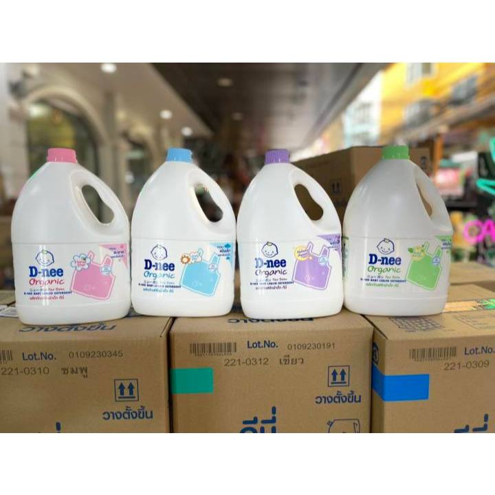 Nước Giặt Wesser/Dnee 2800ml Thơm Dịu An Toàn Cho Bé - Hàng Chính Hãng Có Tem