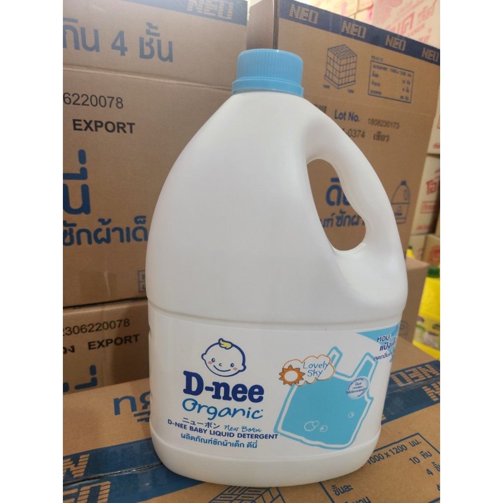 Nước Giặt Wesser/Dnee 2800ml Thơm Dịu An Toàn Cho Bé - Hàng Chính Hãng Có Tem