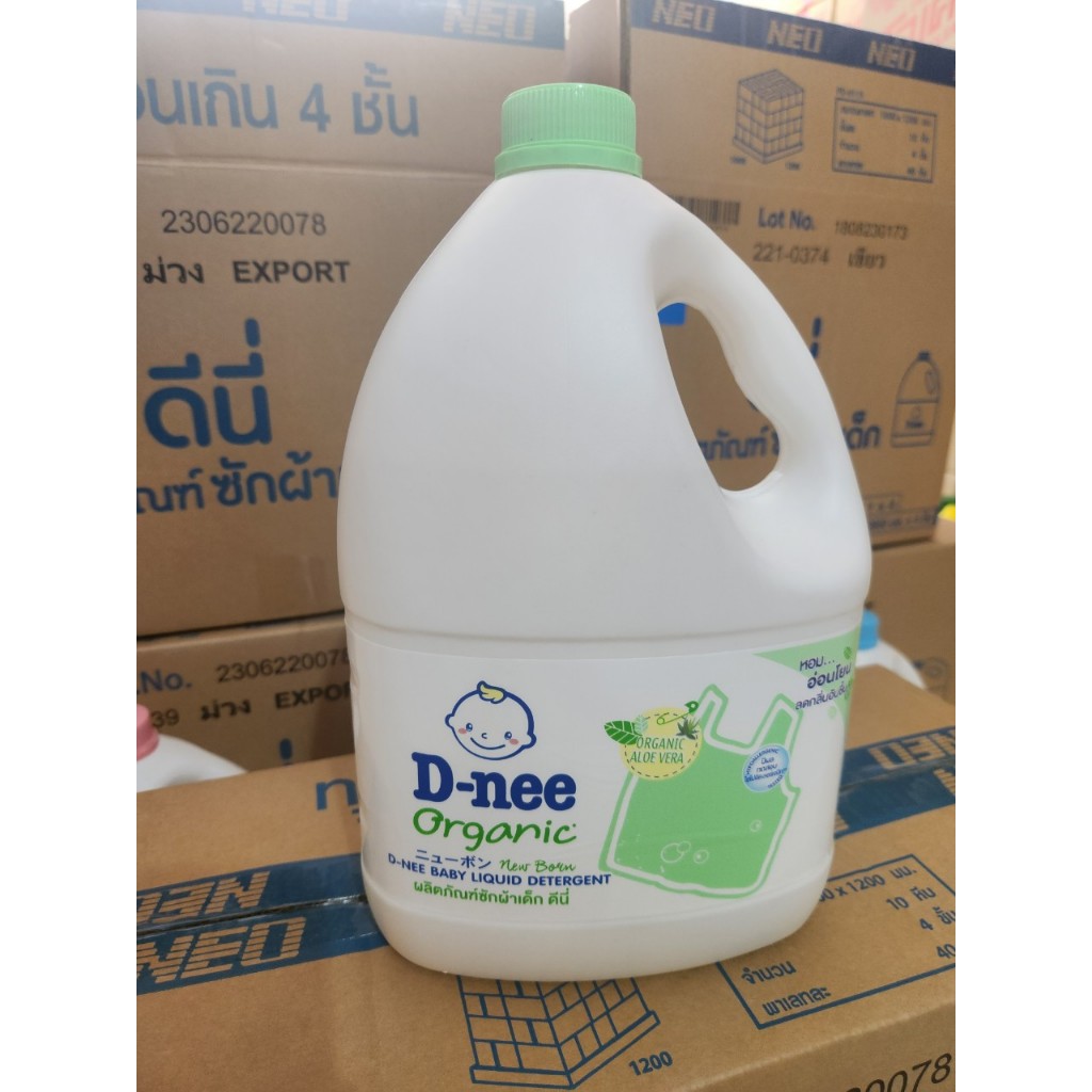 Nước Giặt Wesser/Dnee 2800ml Thơm Dịu An Toàn Cho Bé - Hàng Chính Hãng Có Tem