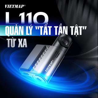 Camera hành trình Vietmap L110, định vị giám sát xem online từ xa, cảnh báo biển báo giao thông
