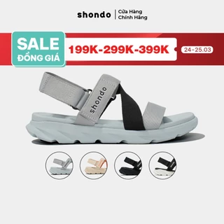Giày Sandal Unisex F6S Shondo Ngăn Mùi Nhẹ Chân Nhiều Màu
