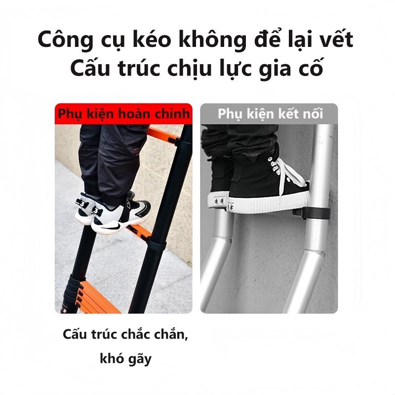 Thang Rút Đơn Chữ I  Thép carbon Cao Cấp Nhập Khẩu1.9m 2.7m 3.9m 4.3m 5.1m 5.9m dụng nhẹ chắc