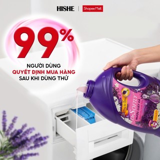[ Tặng thêm 350g]  Can 3,2kg Nước giặt xả Drsoftly mềm da tay, sạch sâu, thơm lâu Hương Lavender, Hương Nước Hoa Diệu Kì