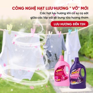 [ Tặng thêm 350g]  Can 3,2kg Nước giặt xả Drsoftly mềm da tay, sạch sâu, thơm lâu Hương Lavender, Hương Nước Hoa Diệu Kì