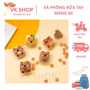 Xà Phòng Rửa Tay Giấy Capy Mang Đi – Giấy Xà Phòng Dùng 1 Lần, Sạch Khuẩn, Gọn Nhẹ, Du Lịch, Tiện Lợi