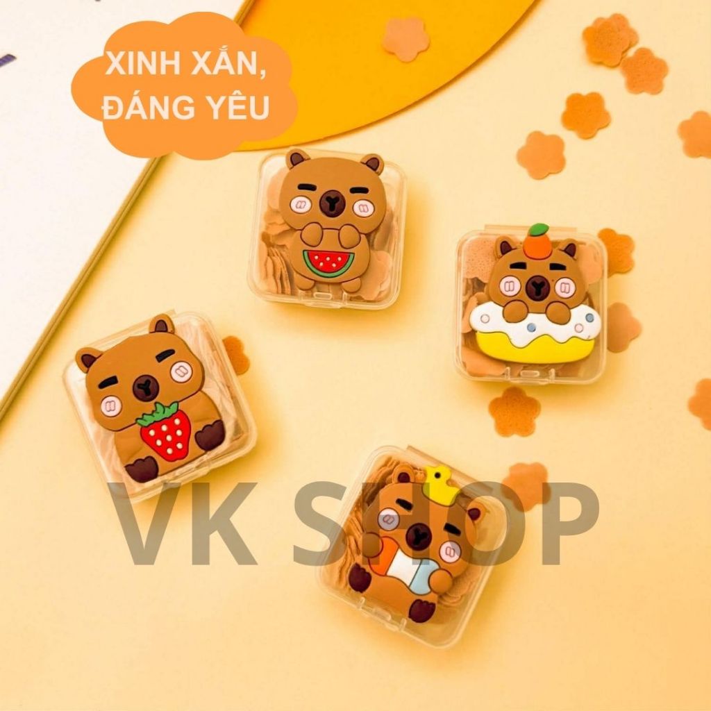 Xà Phòng Rửa Tay Giấy Capy Mang Đi – Giấy Xà Phòng Dùng 1 Lần, Sạch Khuẩn, Gọn Nhẹ, Du Lịch, Tiện Lợi