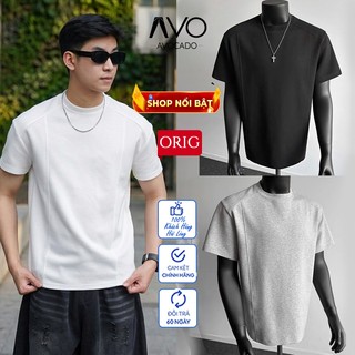 Áo Phông Thun Cleanfit Ngắn Tay Cổ Tròn Tôn Chiều Cao Avocado, Áo Thun Mặc Hè Nam Nữ Trẻ Trung Năng Động