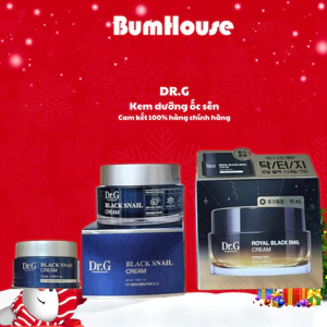 Kem Ốc Sên Đen Dưỡng Da Săn Chắc Ngừa Lão Hóa Chuyên Sâu Dr.G Black Snail/ Royal Black Snail Cream 50ml