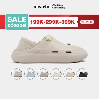 Giày Sneaker Class 3 Không Cột Dây Shondo Nhiều Màu