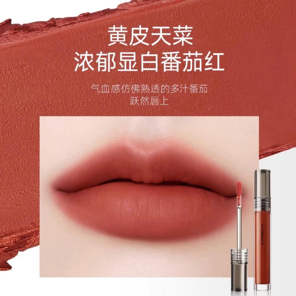 Son kem CARSLAN mềm mịn môi lâu trôi Lip Lacquer mịn lỳ tự nhiên | NHÍM HOUSE