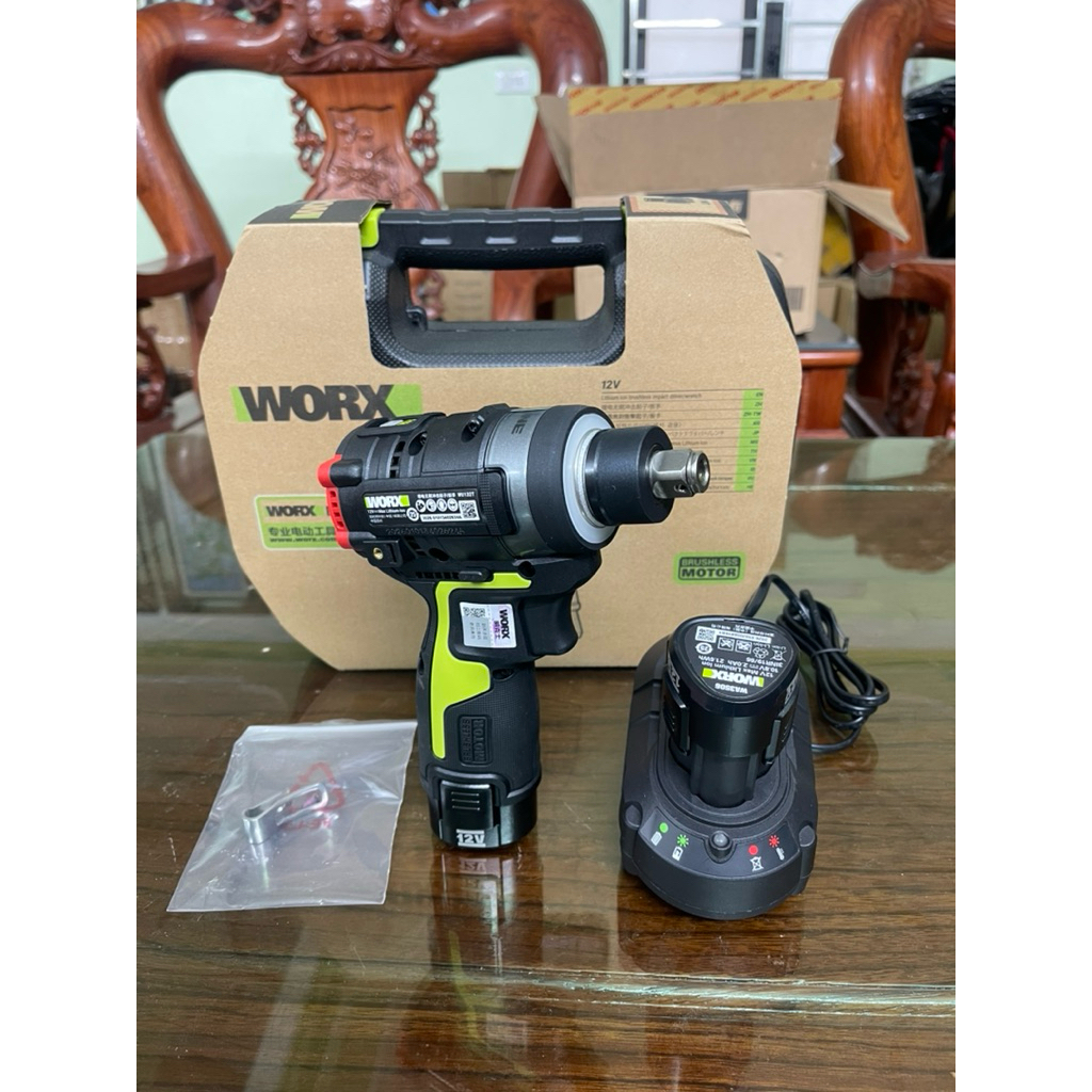 Máy WORX 12V phiên bản đầu kép 2026 WU 132T chính hãng