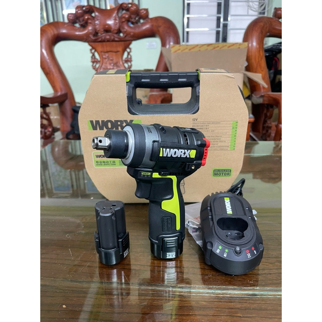 Máy WORX 12V phiên bản đầu kép 2026 WU 132T chính hãng