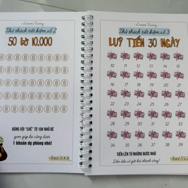 Sổ Thần Tài Nhỏ - Sổ Tiết Kiệm