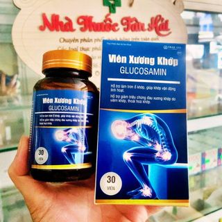 Xương Khớp Glucosamin, hỗ trợ bổ khớp, giúp tăng tiết dịch, phục hồi mô sụn, giảm đau, giảm thoái hóa khớp