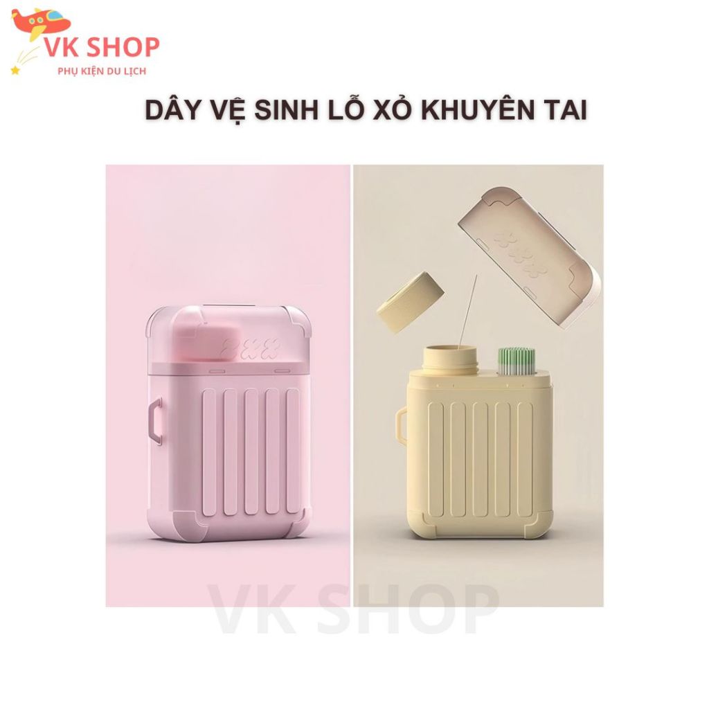 Bộ 180 Que Vệ Sinh Lỗ Xỏ Khuyên Tai – Dụng Cụ Khử Mùi, Kháng Khuẩn, An Toàn, Tiện Lợi, Sạch Sẽ