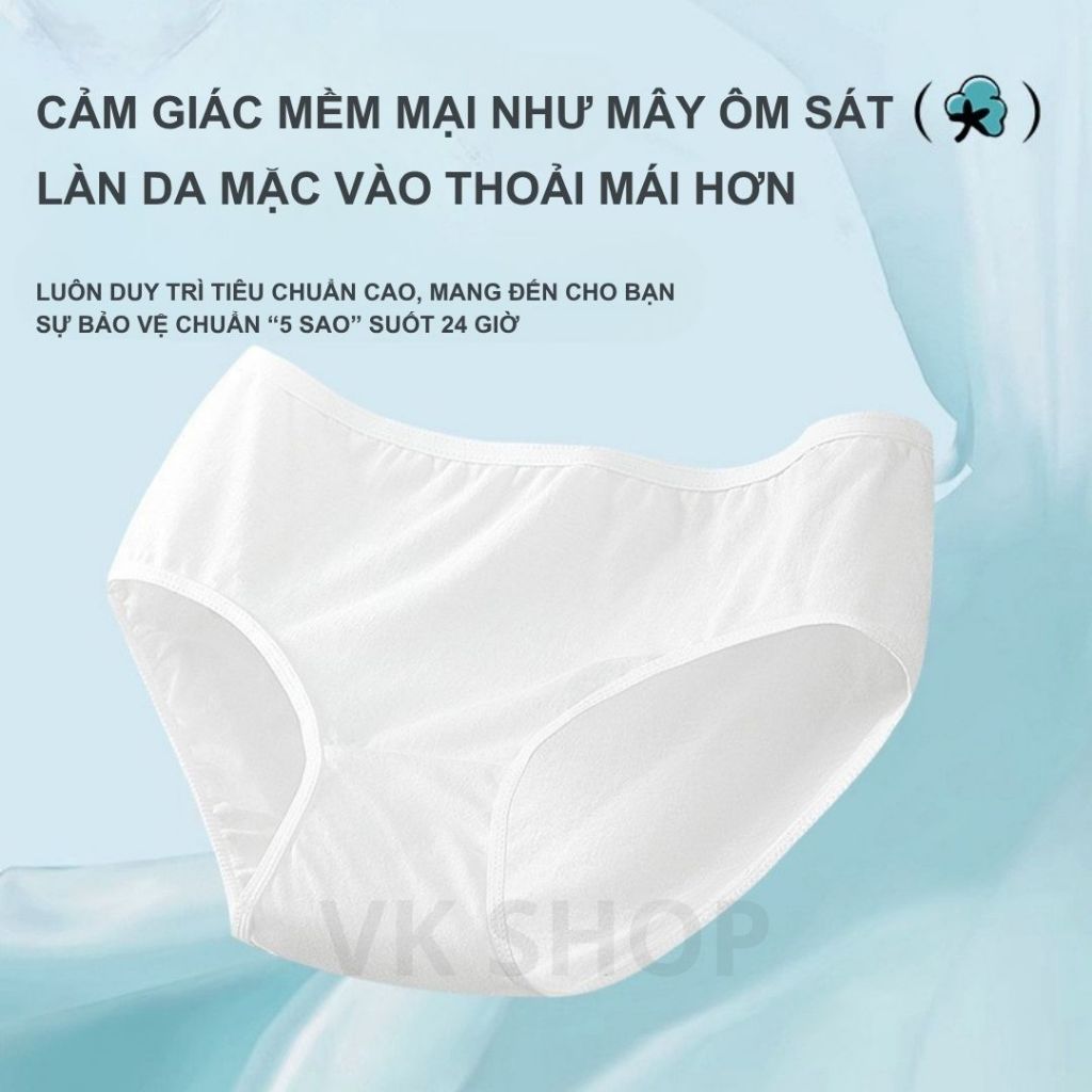 Quần Lót Nữ Trơn Dùng 1 Lần – Tiện Lợi Cho Du Lịch, Công Tác, Sạch Khuẩn, Gọn Nhẹ,Tiện Lợi