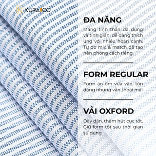 Áo Sơ Mi LCST Vải Oxford Cao Cấp Chuẩn Form Thấm Hút Tốt Chuẩn Hàng