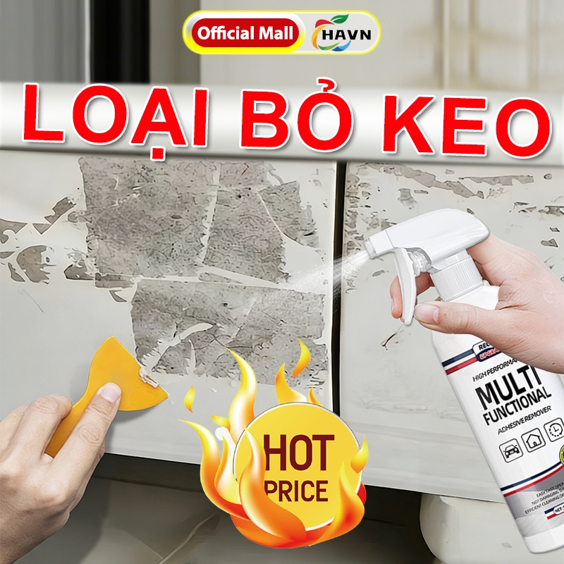 Lau Vết Keo Bang Dinh, nước tẩy keo dán đa năng, Không Để Lại Vết, Thơm Dịu, hân Thiện Môi Trường, Nước Tẩy Keo Không