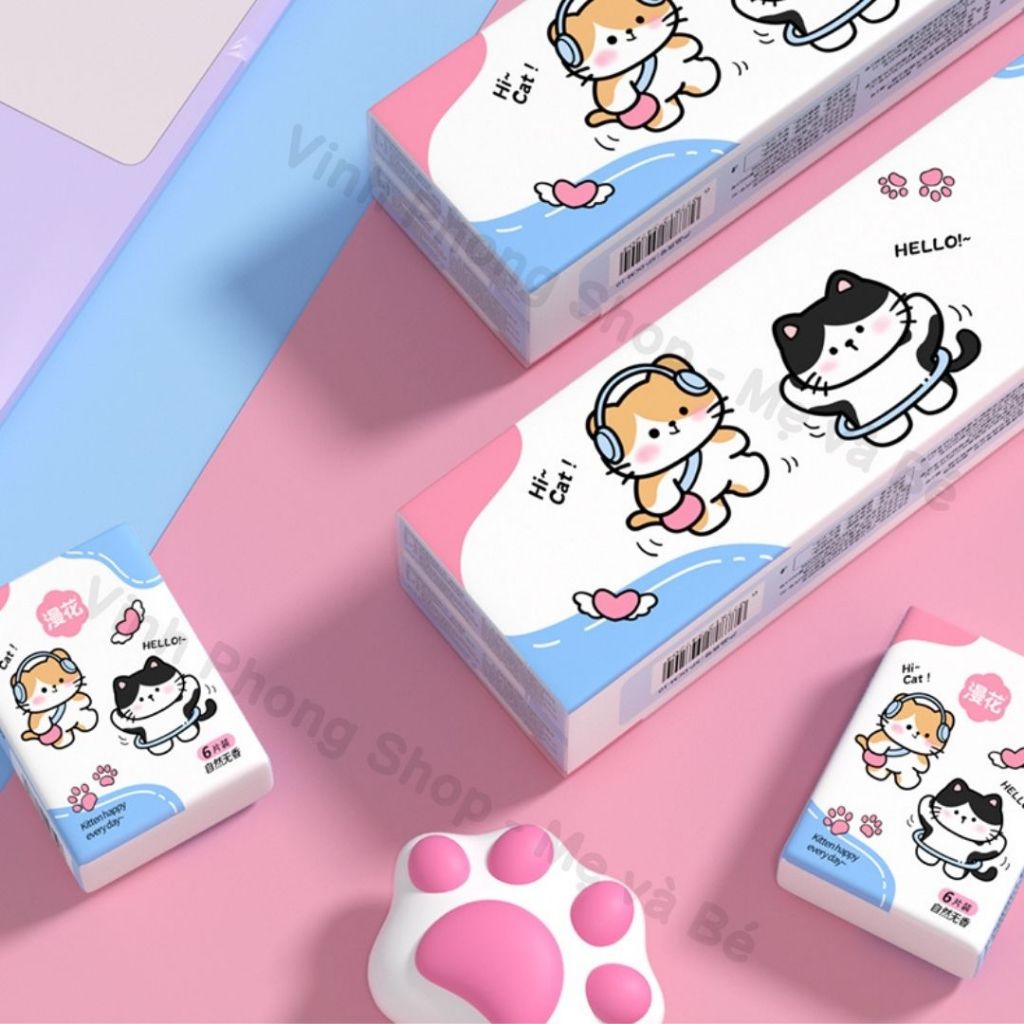 Set 10 Bịch Khăn Giấy Mini Bỏ Túi Cao Cấp – Khăn Giấy Tiện Lợi, Nhỏ Gọn, Sạch Khuẩn, Dùng Du Lịch, Công Tác, Học Sinh, V