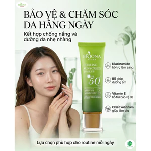 Kem Chống Nắng Dịu Da Briona Care, Nâng Tone, Dưỡng Ẩm và Hỗ Trợ Trắng Da 50g