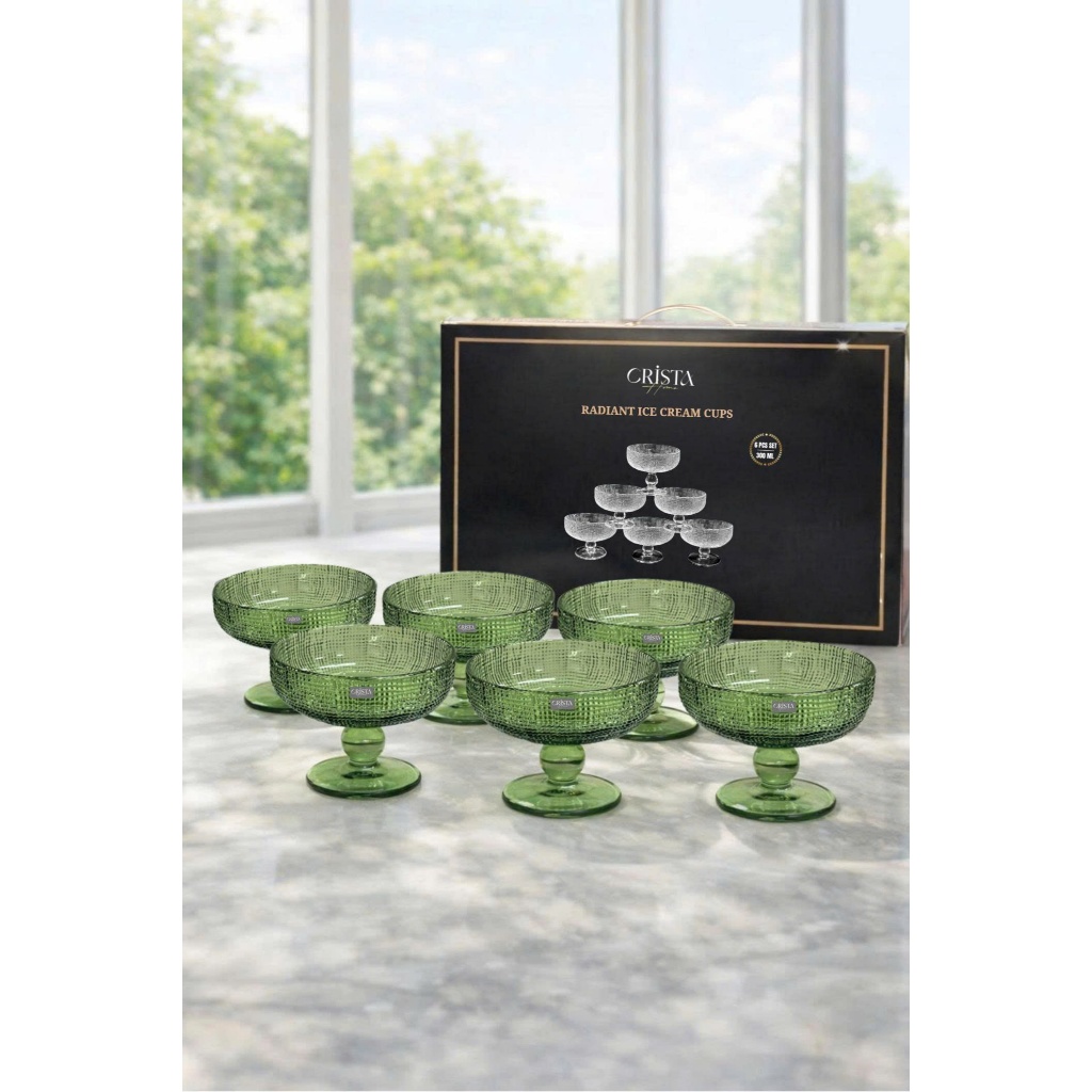 FULL BỘ VÂN LƯỚI XANH OLIVE CAO CẤP - CRISTA HOME CHÍNH HÃNG