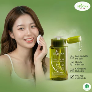 Nước Tẩy Trang Briona Care, Làm Sạch Sâu, Dưỡng Ẩm Mềm Mịn Da, Đa Năng, Dành Cho Mọi Loại Da 200ml