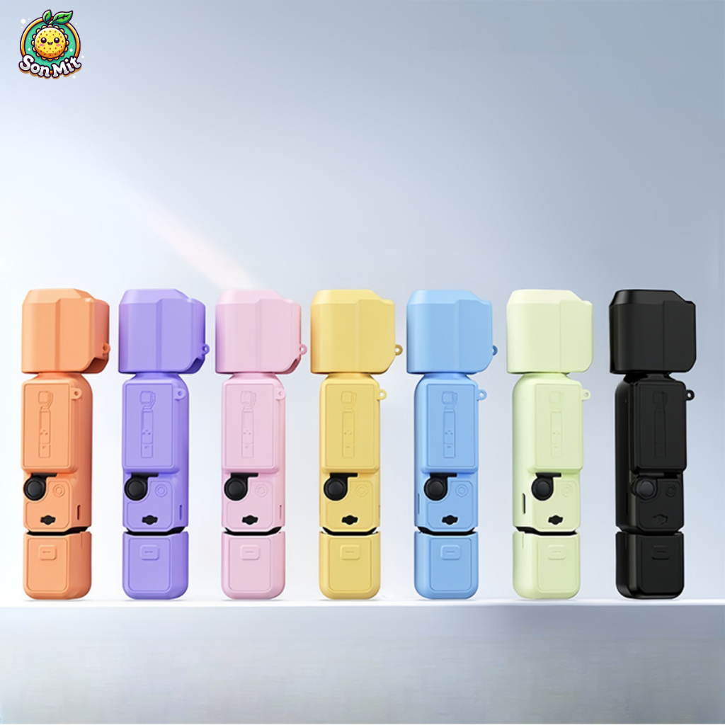 [SẴN] Ốp Silicon Kitty Cho DJI Osmo Pocket 3 Tay Cầm Máy Ảnh Gimbal Cầm Tay Vỏ Chống Trầy Xước Vỏ Bảo Vệ Mềm