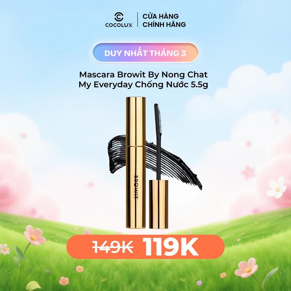 Mascara Chống Nước Browit By Nong Chat My Everyday Cocolux