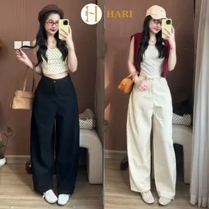 Quần jeans ống rộng Hari quần bò demin hack dáng 930 P11