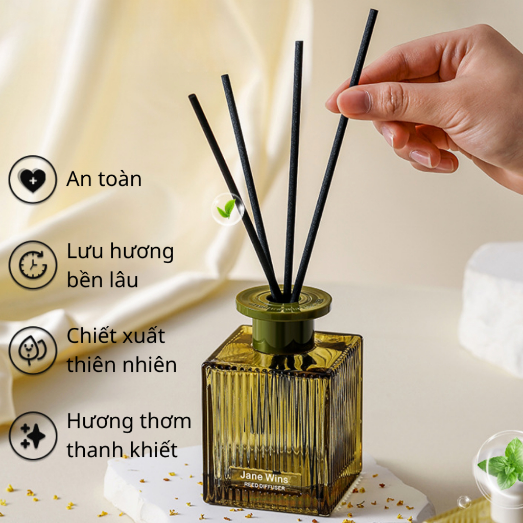 Tinh Dầu Thơm Phòng Varomas Thiên Nhiên 200ml - Giúp Thơm Phòng Ngủ Khử Mùi Không Khí KT07