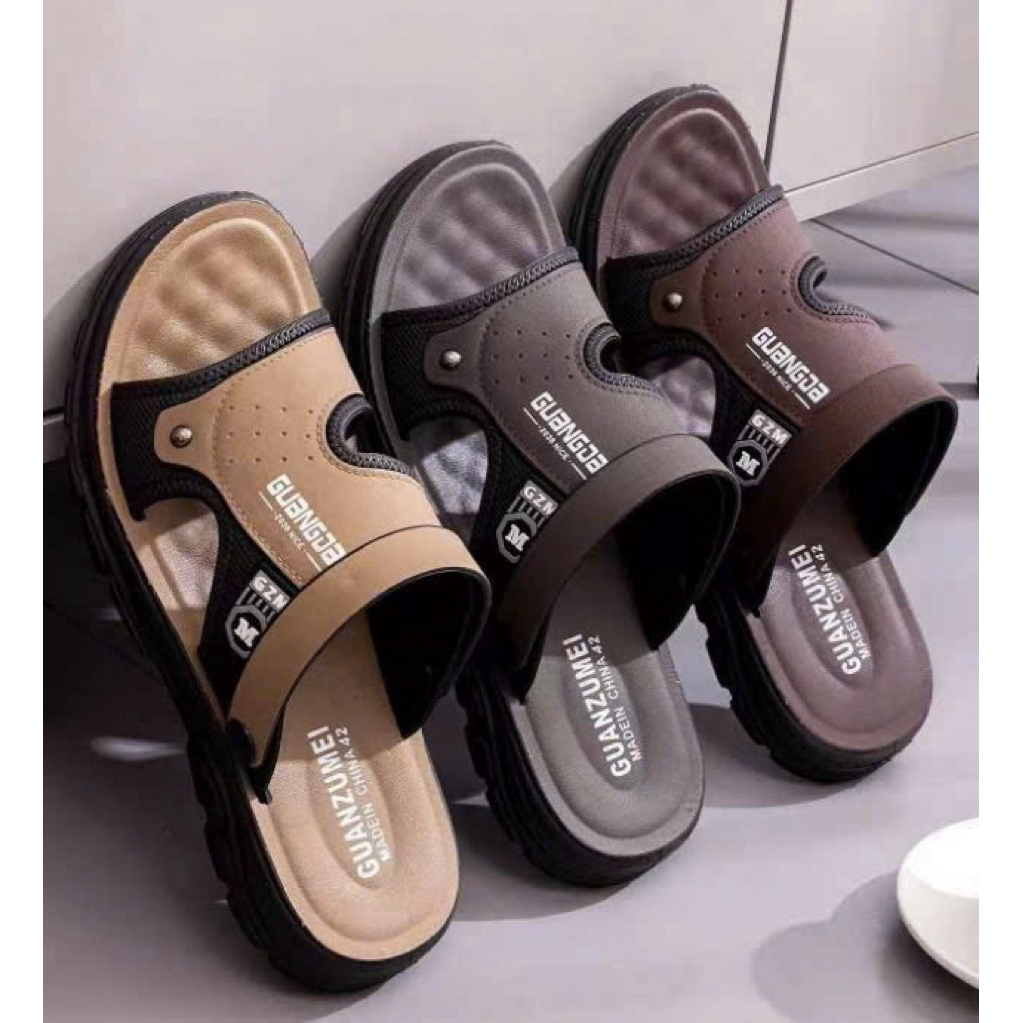 79K - Dép Xăng đan Nam Quai Ngang Cao Cấp 2 trong 1, Chống Trượt, Êm Chân Đi Hàng Ngày (Đặt hàng cộng 1 size).