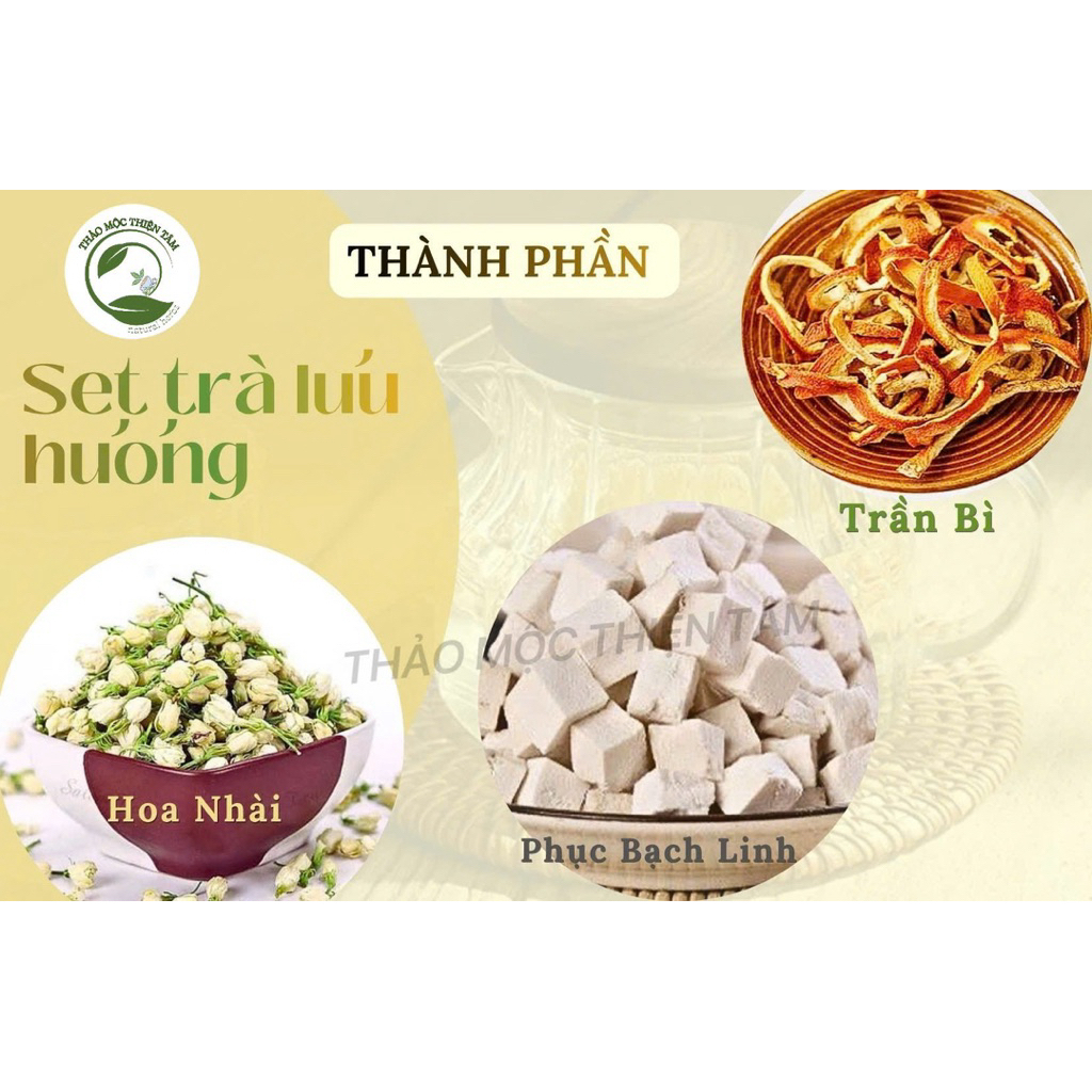 Trà Lưu Hương - Mua 30 Gói Tặng 3 Gói Và Tặng Thêm 1 Gói Trà Bất Kỳ - Thảo Mộc Thiện Tâm
