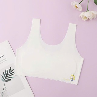 [A10 Áo lá su lạnh 2 lớp] Áo lá cho bé gái, áo bra cho bé gái cấp 1, cấp 2 chất liệu su lạnh cao cấp mềm mát 22-45kg